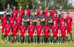 Photo officielle de l'équipe espoirs du Portugal
